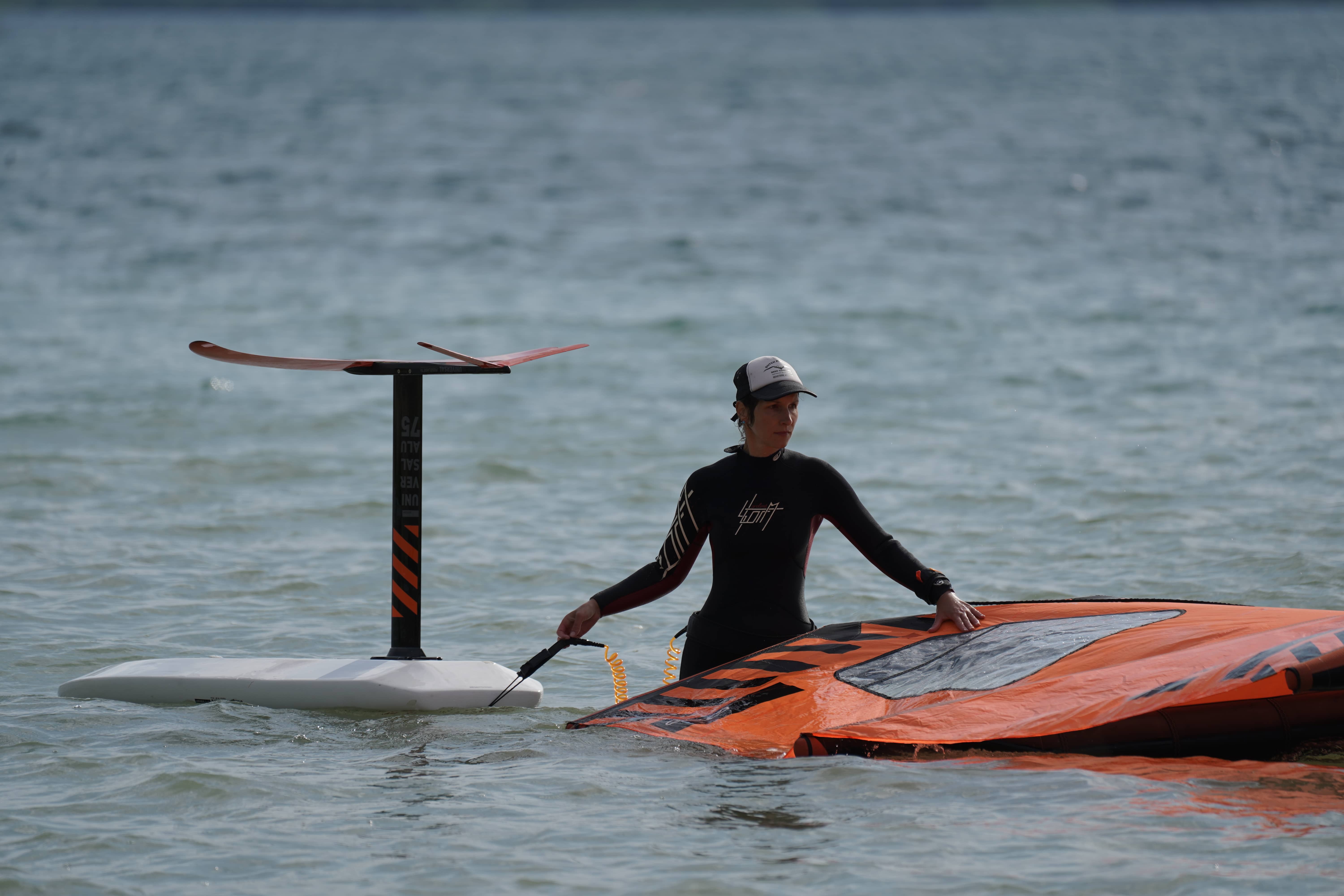 kurzy wingfoilingu berzdorfer see windsrufing karlin super kurz